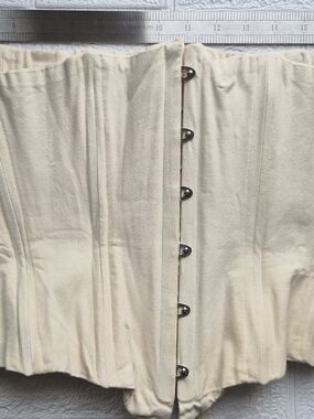 1860's True Historically Correct Rare Civil War Corset, weddings Faire cosply 2x